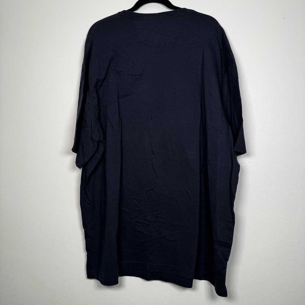 Duluth Tee - Navy Blue - Relaxed Fit Longtail T - Picture 5 of 5